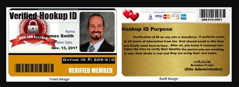 dating verification card